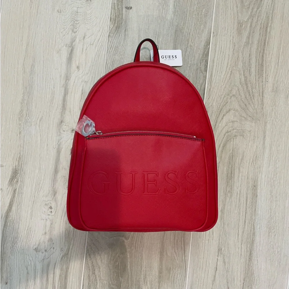 GUESS Red Backpack - Picture 2 of 8